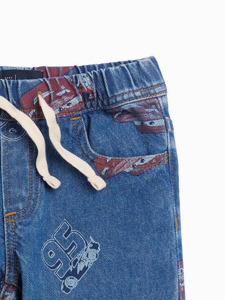 Image number 2 showing, babyGap × Disney Cars Pull-On Slim Jeans