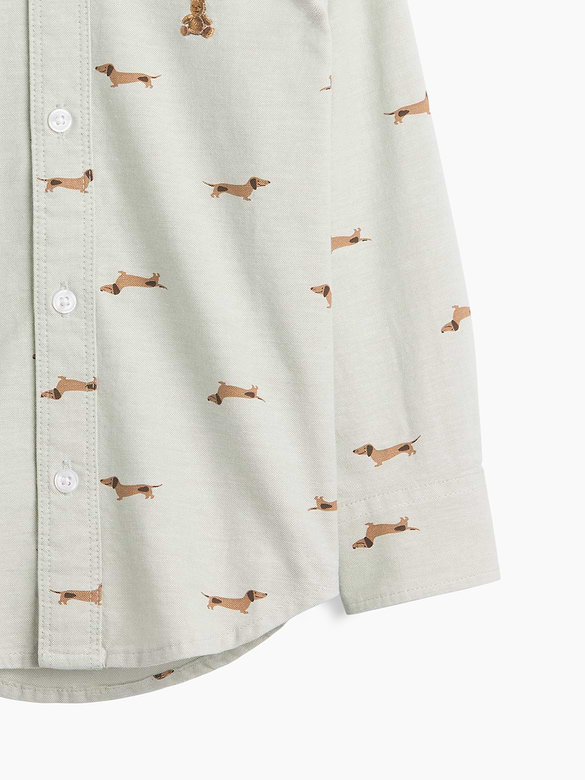 babyGap Print Oxford Shirt