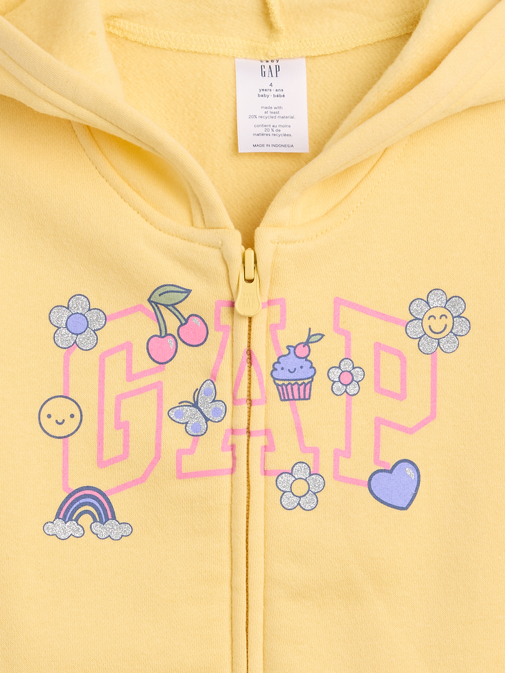Image number 2 showing, babyGap Relaxed Print Logo Hoodie