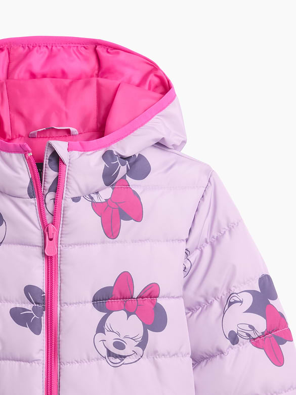 babyGap × Disney Minnie Mouse Print Puffer Jacket