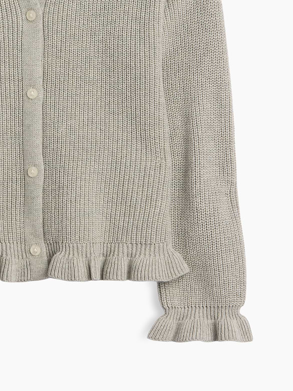 babyGap Shaker-Stitch Crewneck Cardigan