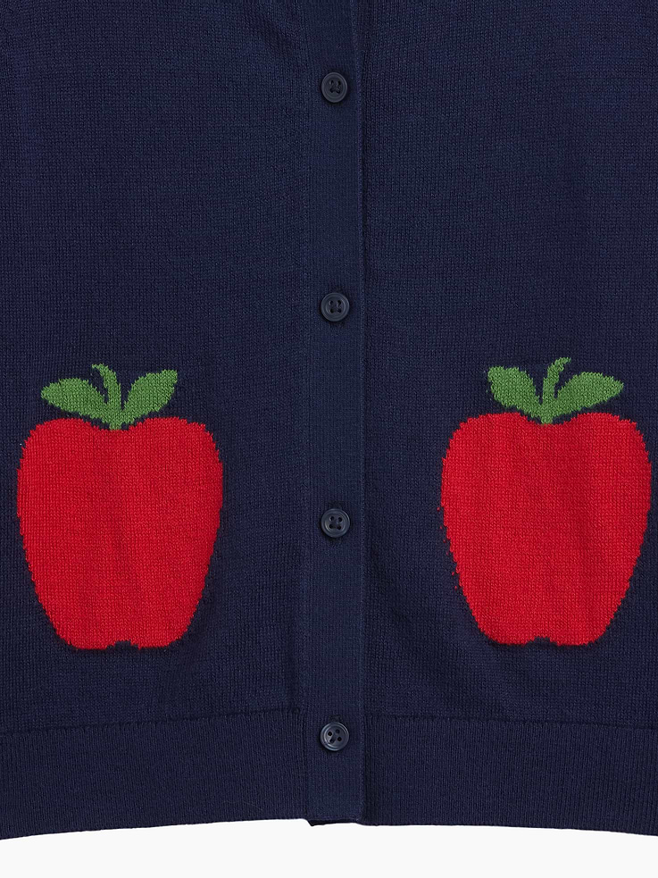 Image number 2 showing, babyGap Puff Sleeve Graphic Cardigan
