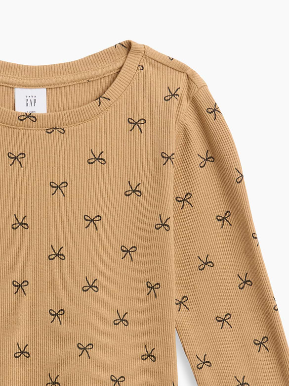babyGap Ribbed Crewneck T-Shirt