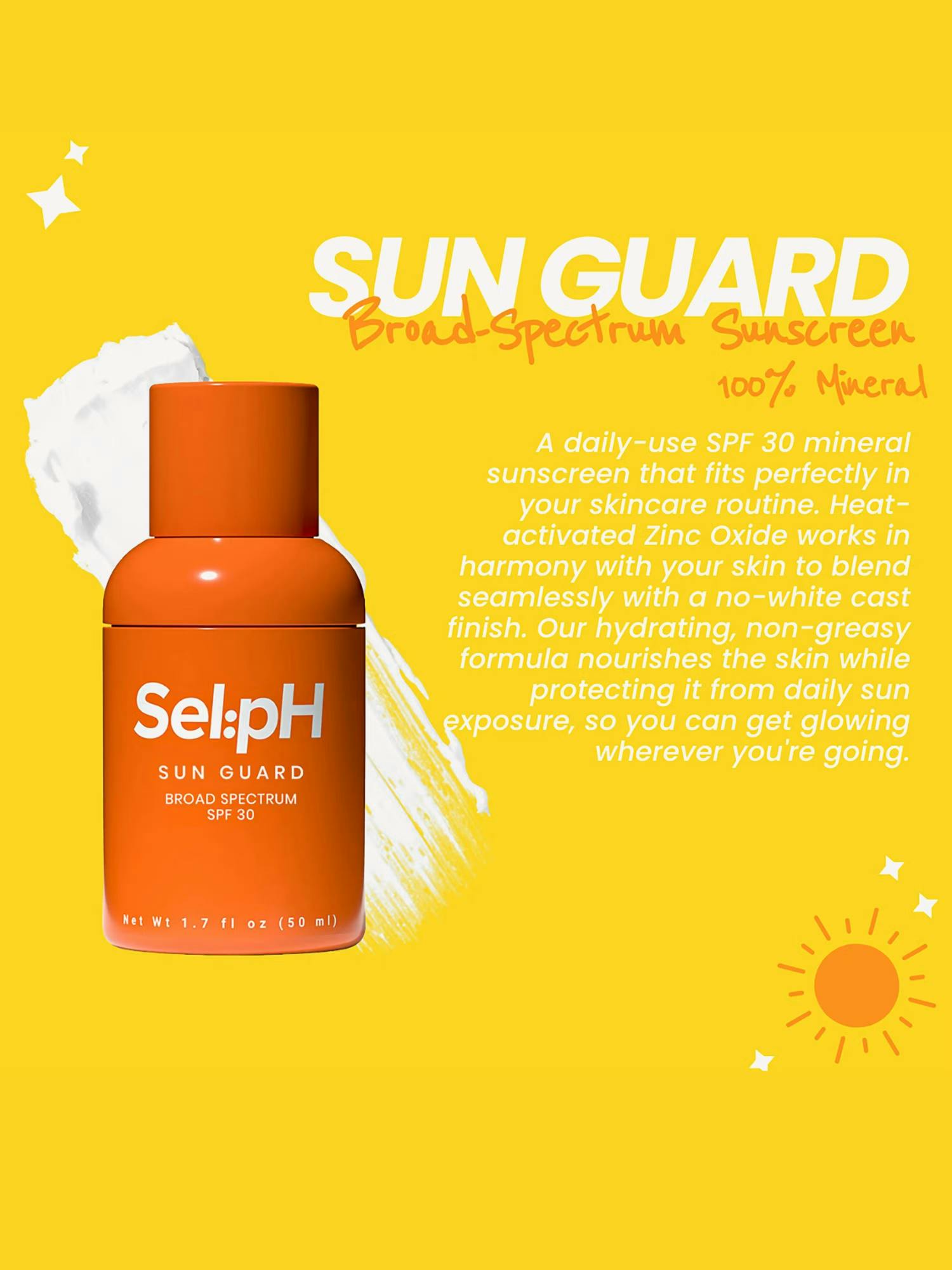 Image number 3 showing, Selph Sun Guard SPF 30 Broad Spectrum Mineral Sunscreen