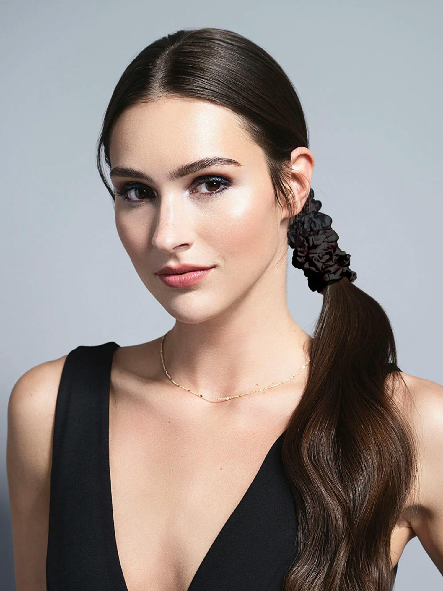 Image number 3 showing, The Hair Edit Ruched Scrunchies Pack
