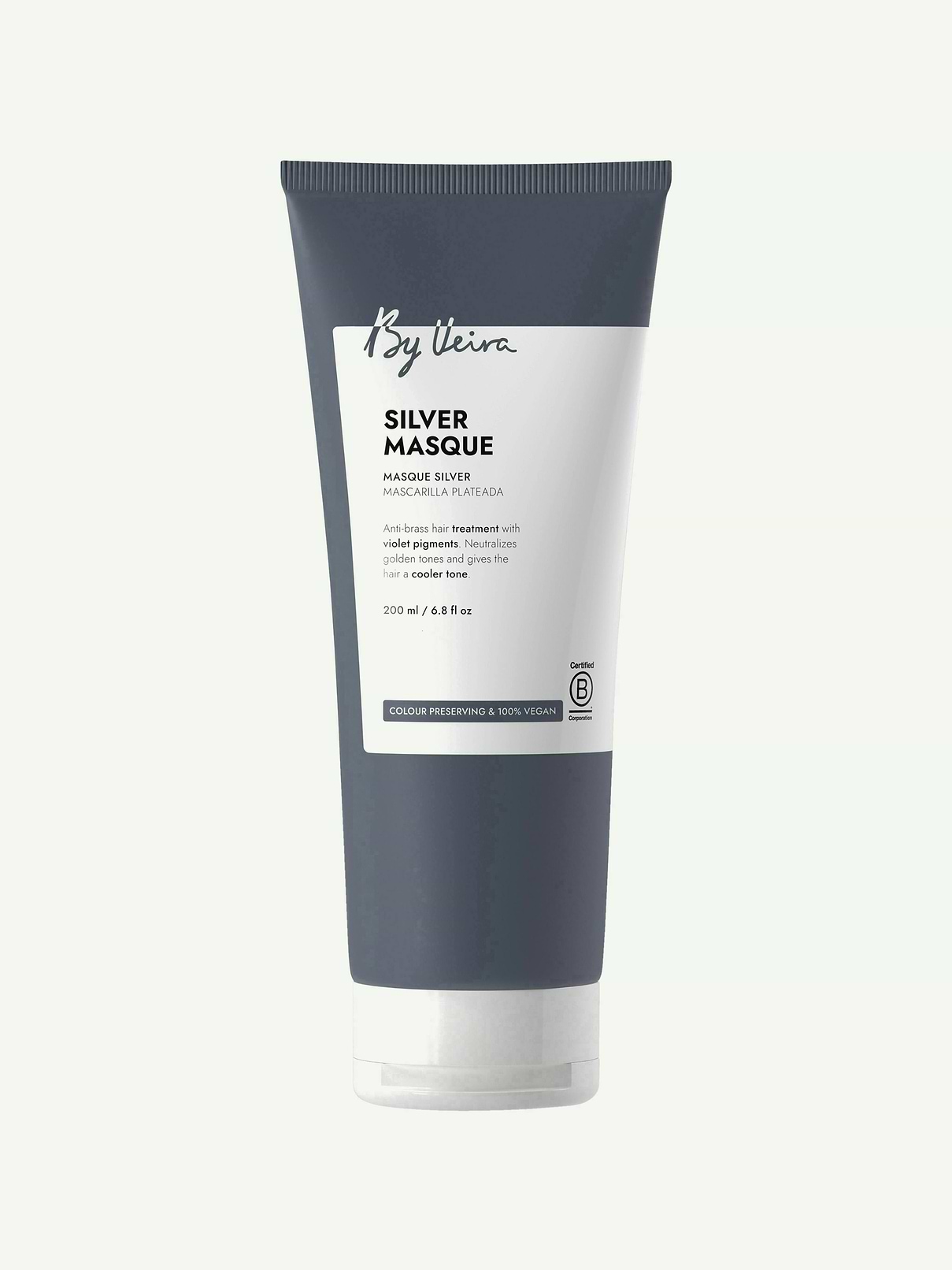 Image 1 of 7, anti-brass hair treatment with violet pigments that helps neutralize warm tones for a cooler look, color-preserving & 100% vegan, for blondes or brunettes who wants to neutralize warm tones, use after shampoo and before conditioner, use when in need of extra care, can be used on a daily basis, color preserving, vegan, Sulfate and Paraben-free, Product #1201445