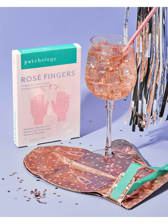 Patchology Rose Fingers Hand Masks