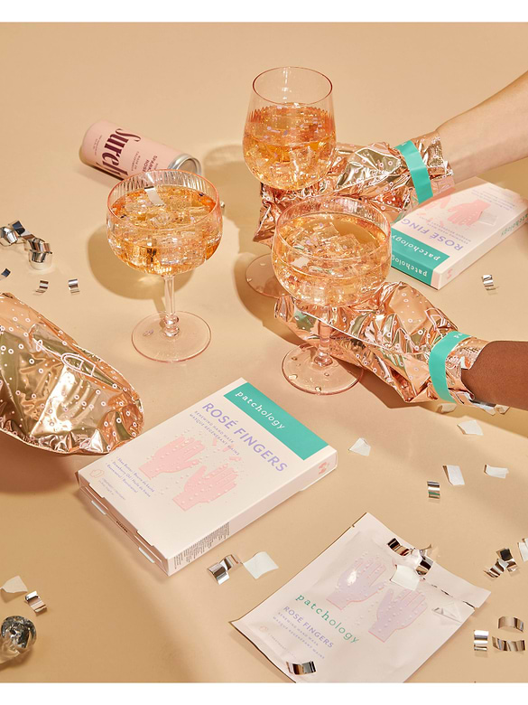 Patchology Rose Fingers Hand Masks