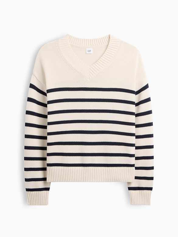 Oversized V-Neck Sweater