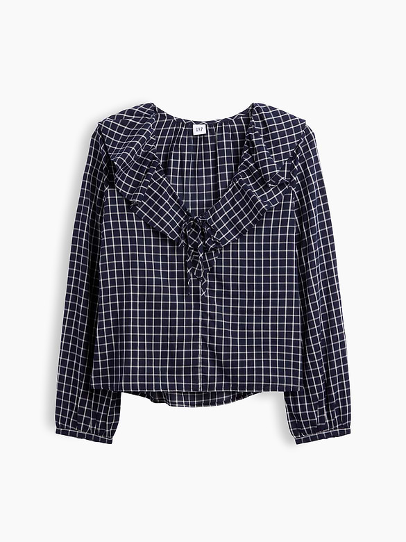 Relaxed Ruffle Top