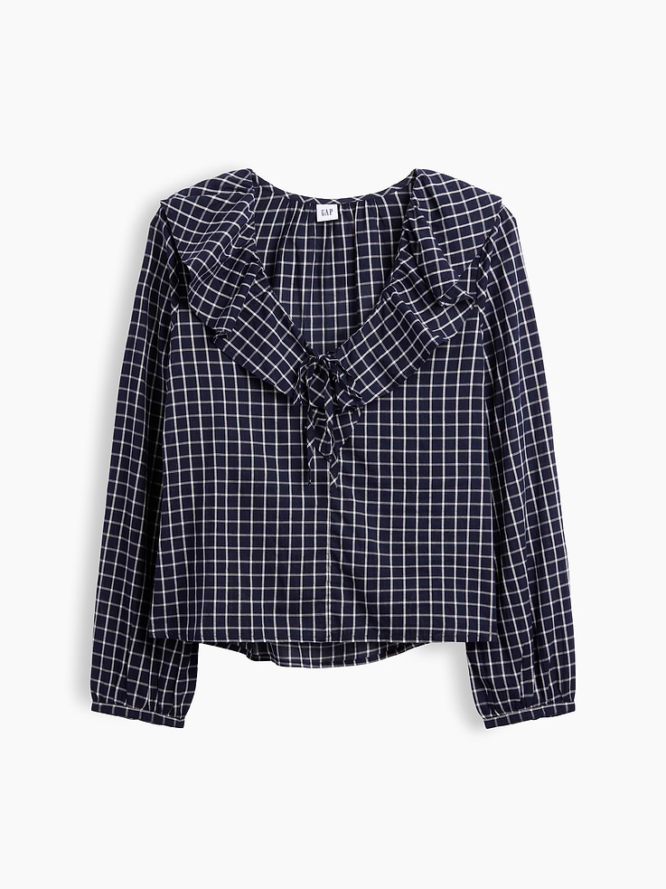 Image 5 of 5, Relaxed Ruffle Top