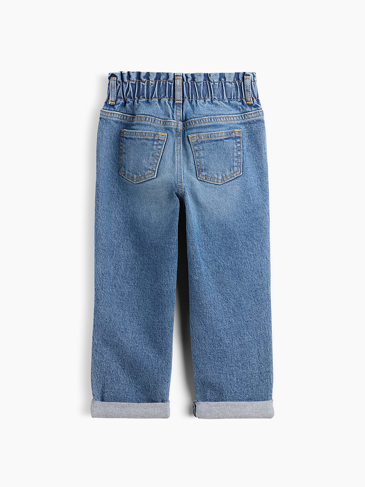 Image 3 of 3, babyGap Gabby's Dollhouse Paperbag Mom Jeans