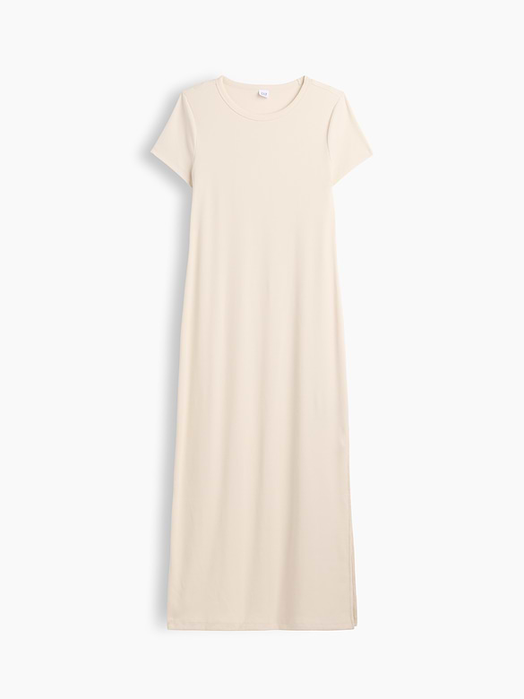 Modern Ribbed Maxi Dress