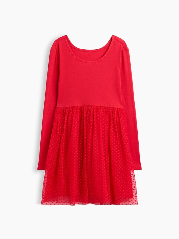 Kids Ribbed Dress