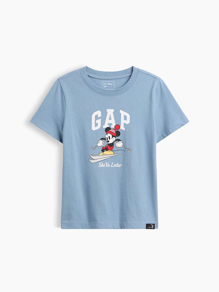 Image number 1 showing, babyGap × Disney Mickey Mouse Logo T-Shirt