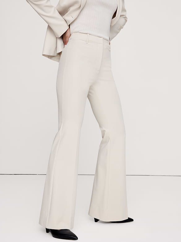High-Rise Modern Flare City Stretch Pant