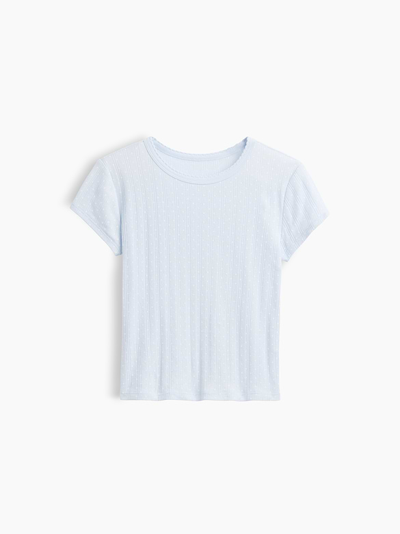 Kids Pointelle T-Shirt
