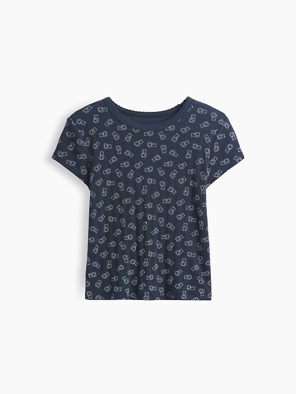 Kids Pointelle T-Shirt