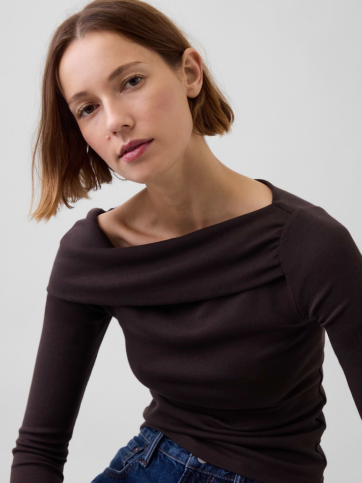 Image number 4 showing, Modern Asymmetrical T-Shirt