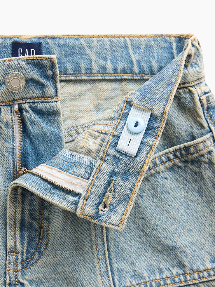 Image 3 of 4, Kids Low Rise Baggy Jeans
