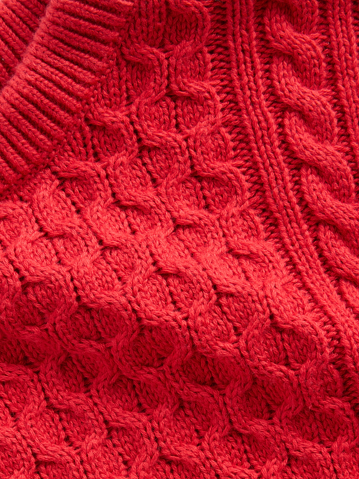 Image 3 de 3, Chandail surdimensionné en tricot torsadé 100 % coton pour Enfant
