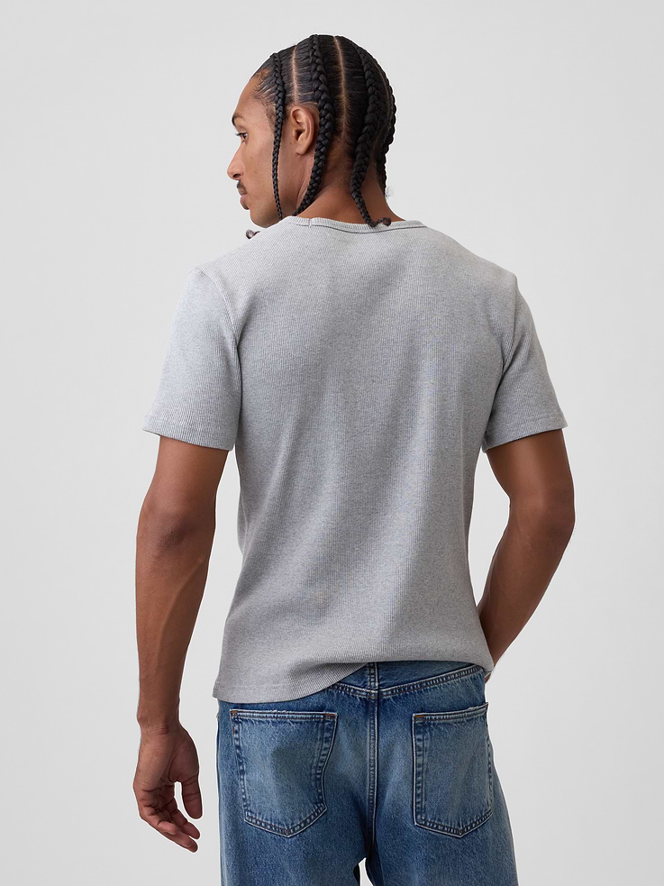Image number 3 showing, Shrunken Rib T-Shirt