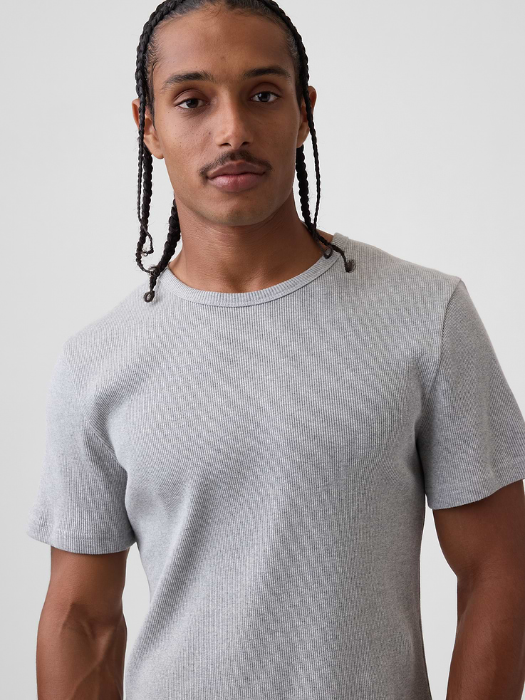 Image number 4 showing, Shrunken Rib T-Shirt