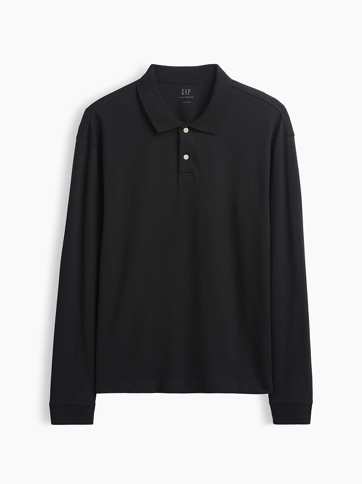 Image number 5 showing, Oversized Pique Polo Shirt
