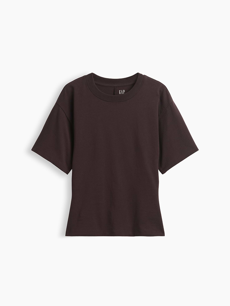 Image number 5 showing, Knit Fitted-Waist T-Shirt