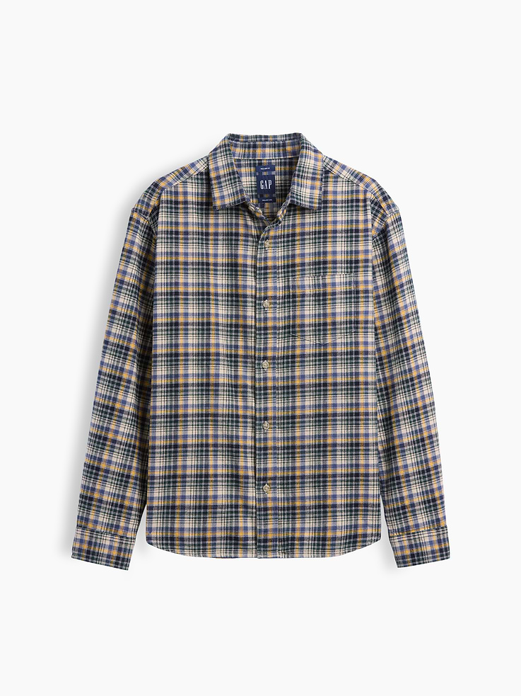 Image number 5 showing, Relaxed Flannel Shirt