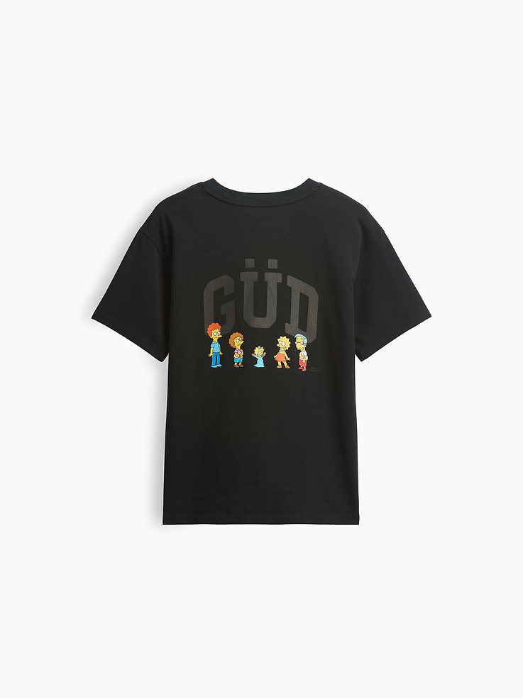 Image 2 of 3, Kids The Simpsons BAD Logo T-Shirt