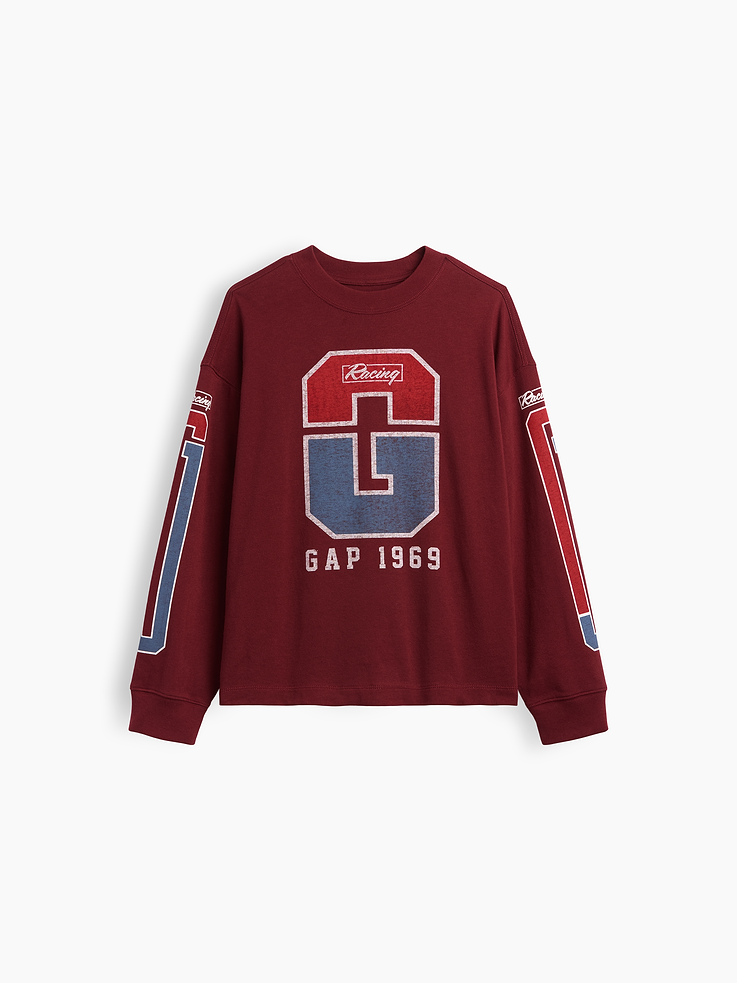 Image number 2 showing, Kids Heavyweight Oversized Graphic T-Shirt