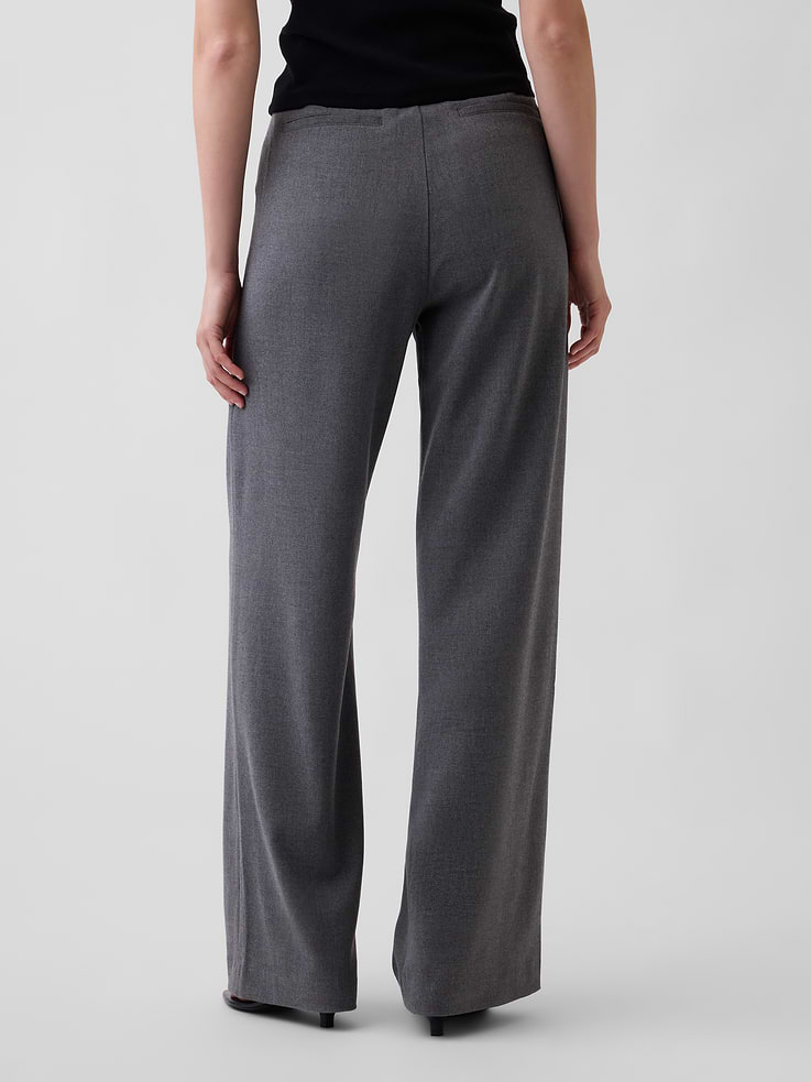 Image number 5 showing, 365 High Rise Brushed Twill Pleated Trousers