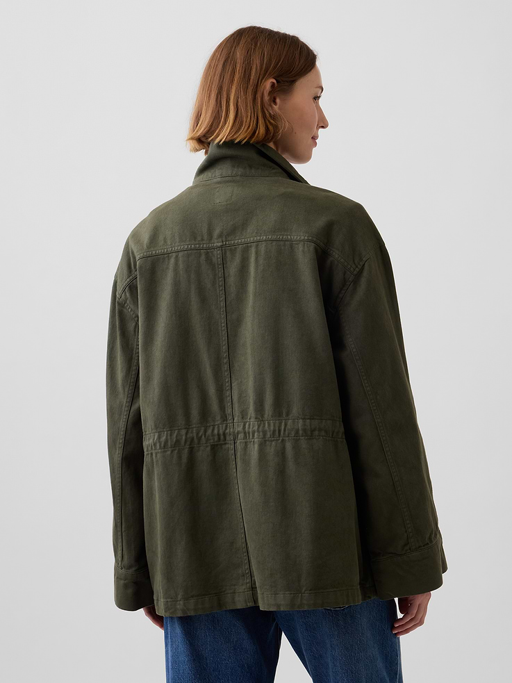 Image number 3 showing, Oversized Utility Swing Jacket