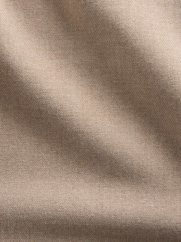Brushed Twill Easy Wide-Leg Pants