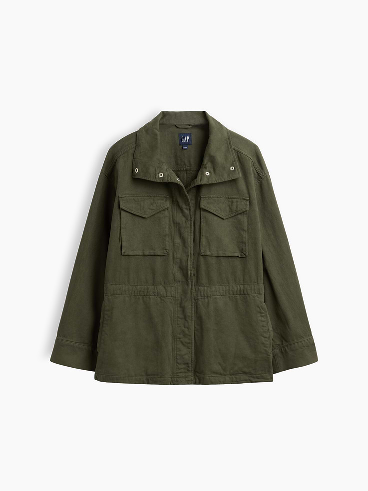 Image number 5 showing, Oversized Utility Swing Jacket