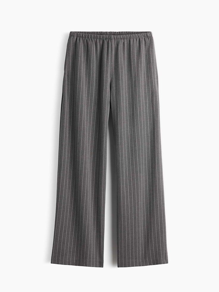 Image number 6 showing, Easy Wide-Leg Pants