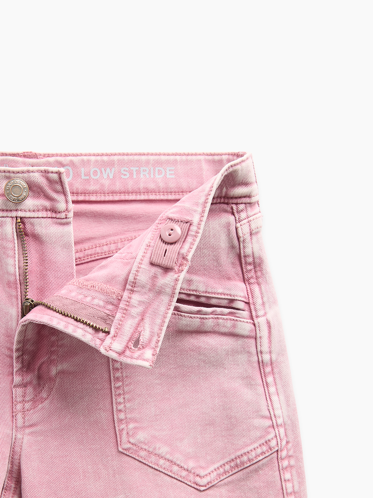 Image number 4 showing, Kids Low Rise Stride Wide-Leg Jeans