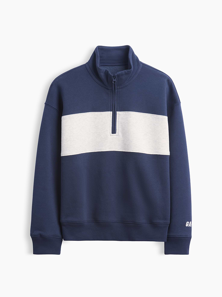 Image number 5 showing, Kids VintageSoft Quarter-Zip Pullover