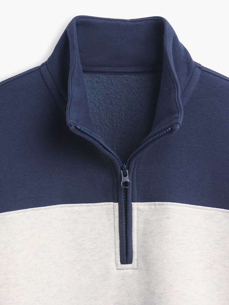 Image number 4 showing, Kids VintageSoft Quarter-Zip Pullover