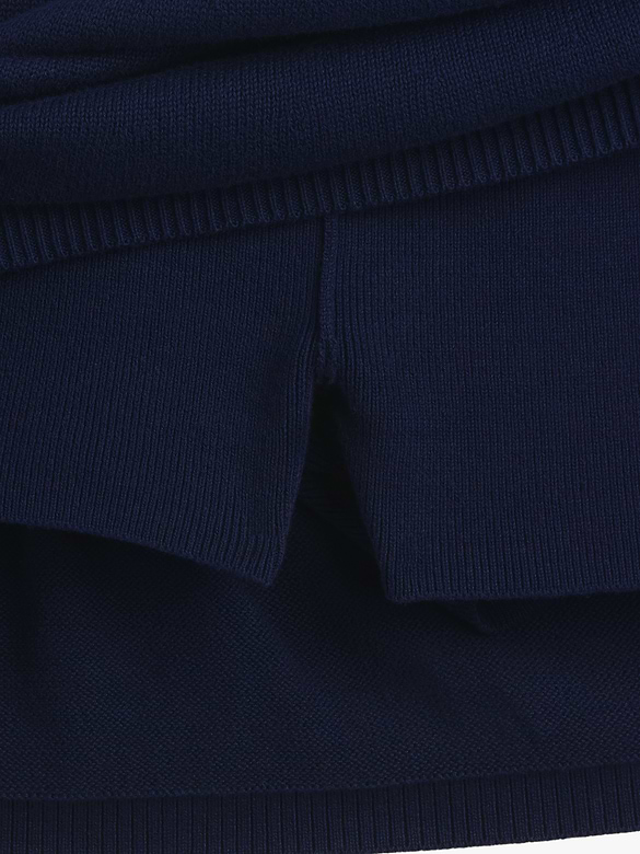 100% Cotton Mini Sweater Skort