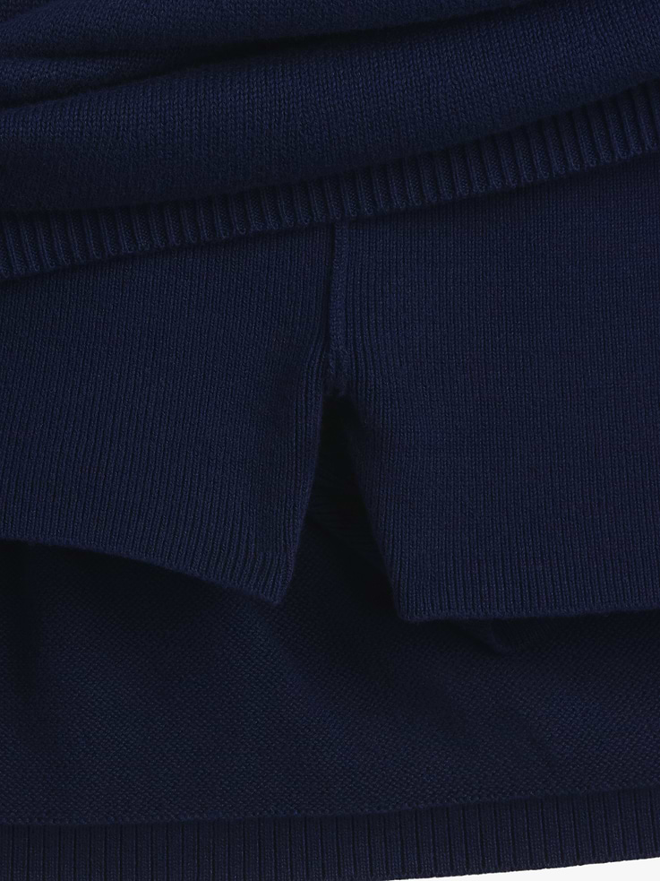 Image number 5 showing, 100% Cotton Mini Sweater Skort
