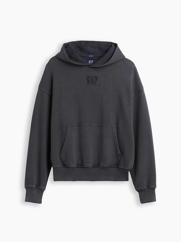 Heavyweight Oversized Logo Hoodie