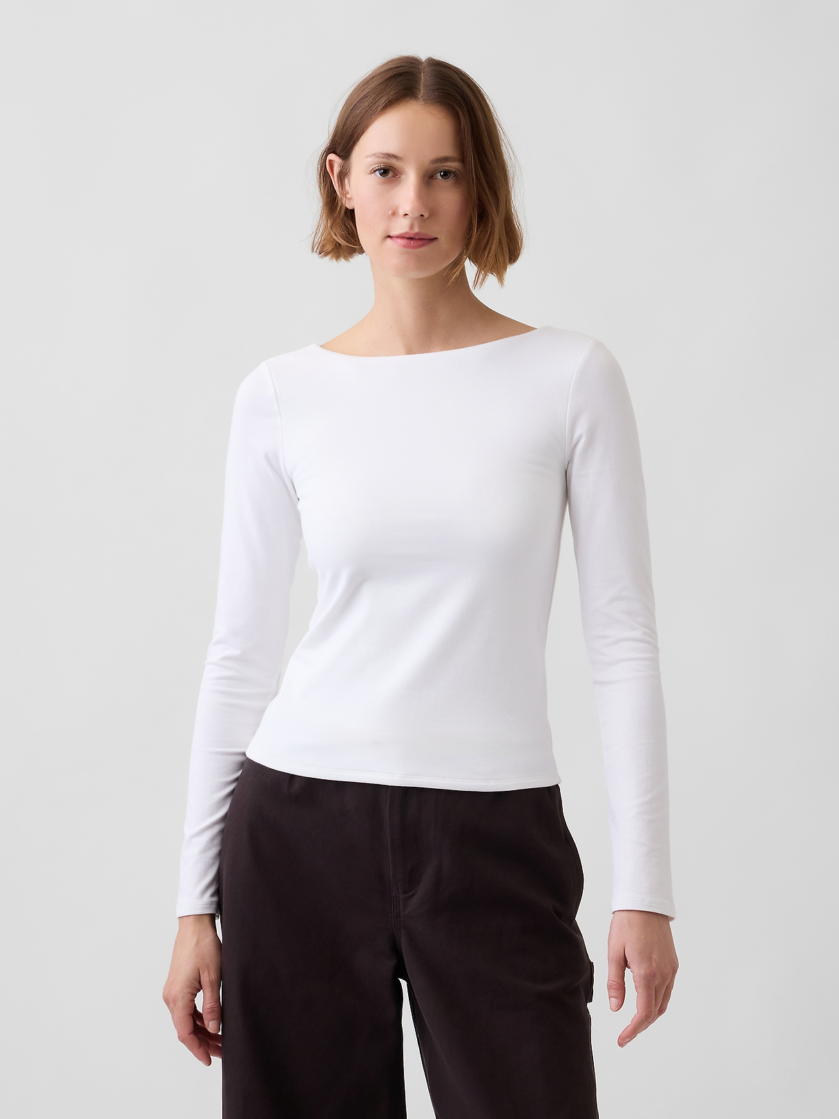 CloseKnit Jersey Scoop-Back T-Shirt | Gap