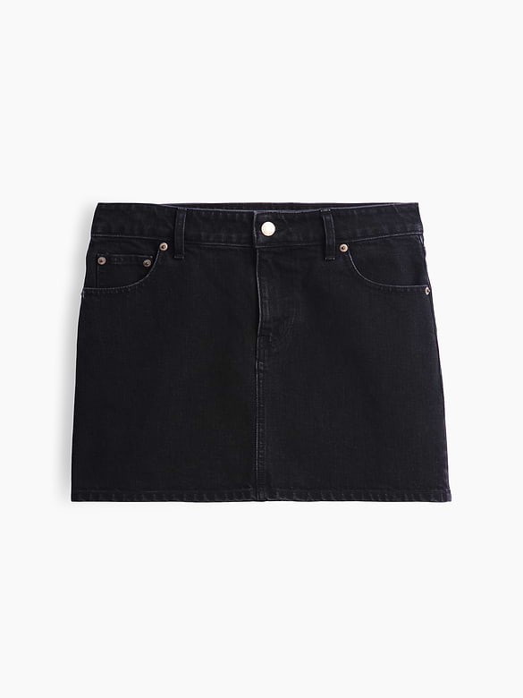 Denim Mini Skirt
