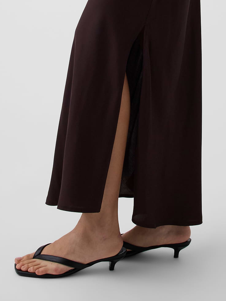 Image number 4 showing, Maxi Slip Skirt