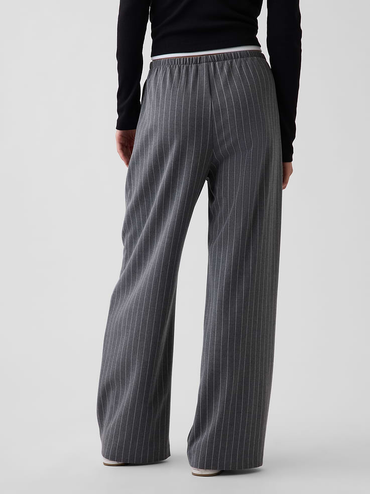 Image number 4 showing, Easy Wide-Leg Pants