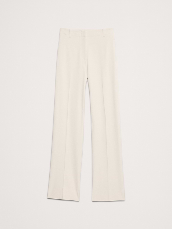 Ultra High-Rise Modern Straight City Stretch Pant