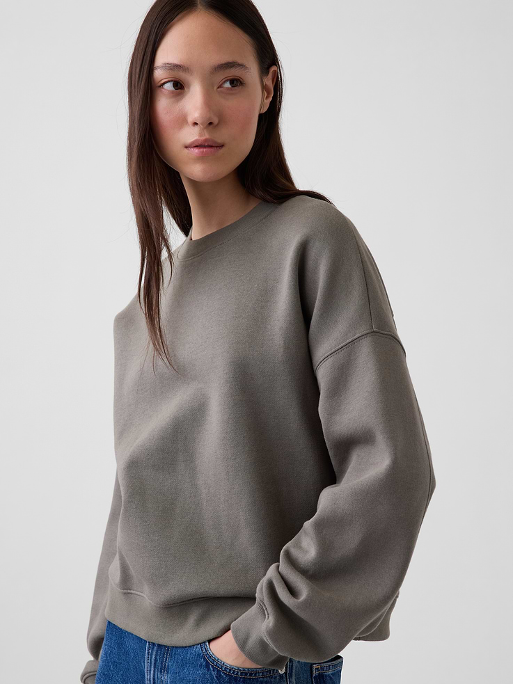 Image number 5 showing, VintageSoft Wedge Crew Sweatshirt