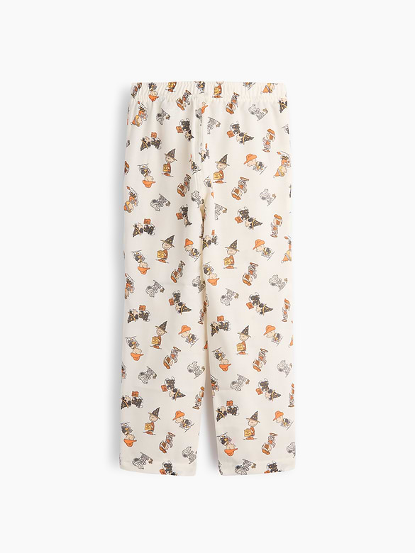 GapKids Peanuts Halloween Flannel PJ Pants